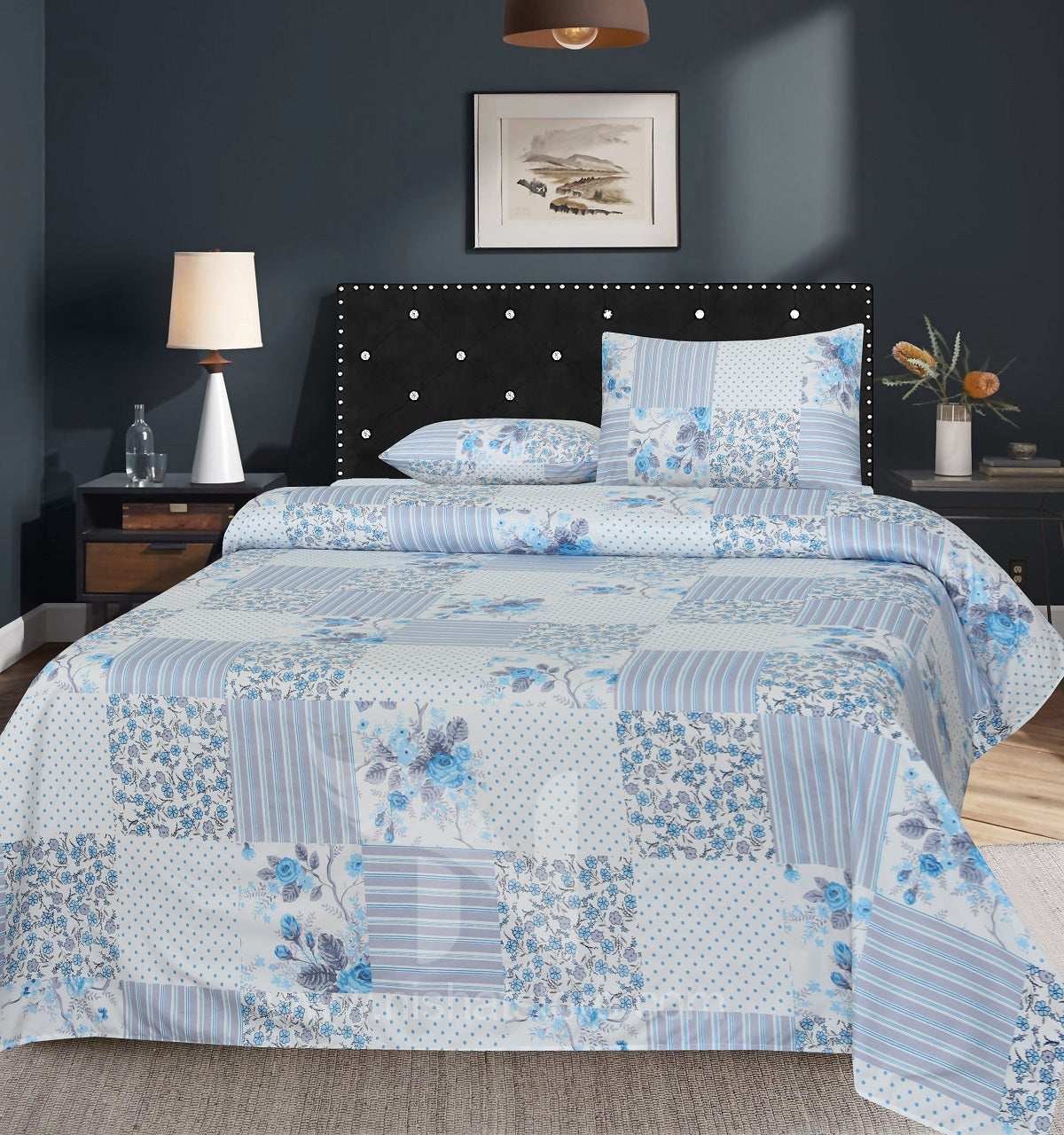 Double Bed Sheet Design NC-M 7010