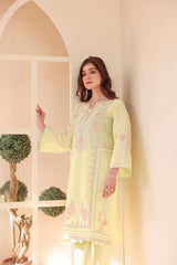 2 Piece – Embroidered Cotton Suit # 29
