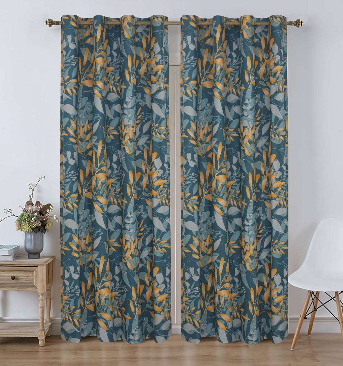 Pack of 2 Curtain Design 080