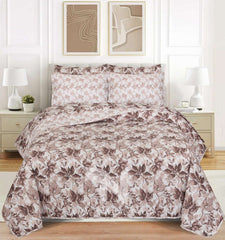 Quilted Comforter Set 6 Pcs Design 1006