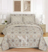 Quilted Comforter Set 6 Pcs Design 1007