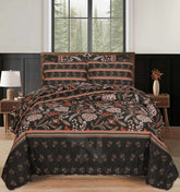 Quilted Comforter Set 6 Pcs Design 1008