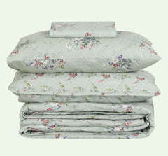 Quilted Comforter Set 6 Pcs Design 972