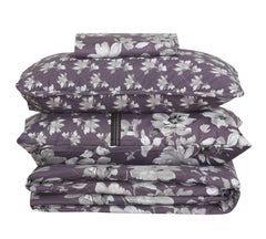 Quilted Comforter Set 6 Pcs Design 1002