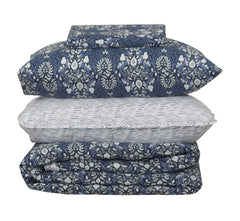 Quilted Comforter Set 6 Pcs Design 910