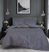 6 Pcs Stripe Satin Quilt Cover Design #226