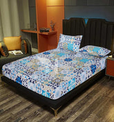 Fitted Double Bed Sheet DS# 310
