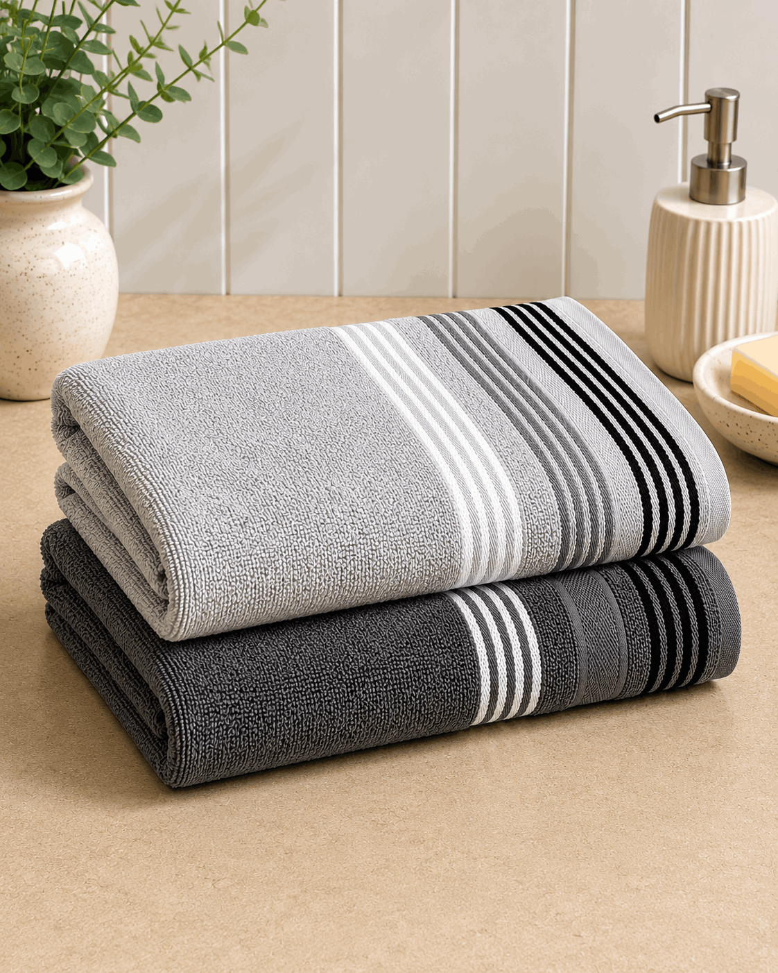 Apex Stripe Bath Towel