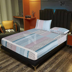 Fitted Double Bed Sheet Ds# 089