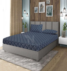 Fitted Double Bed Sheet DS# 359