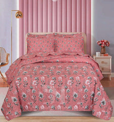 Quilted Comforter Set 6 Pcs Design 1005