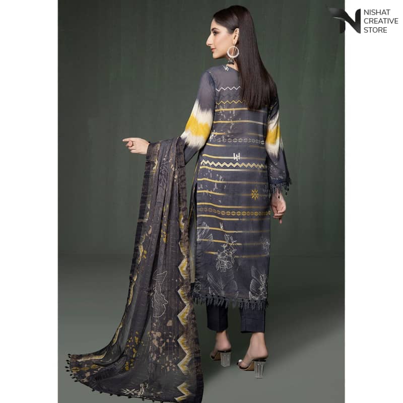 3 Piece Printed mi Vol 02 '23 D#06 - Nishat Creative Store