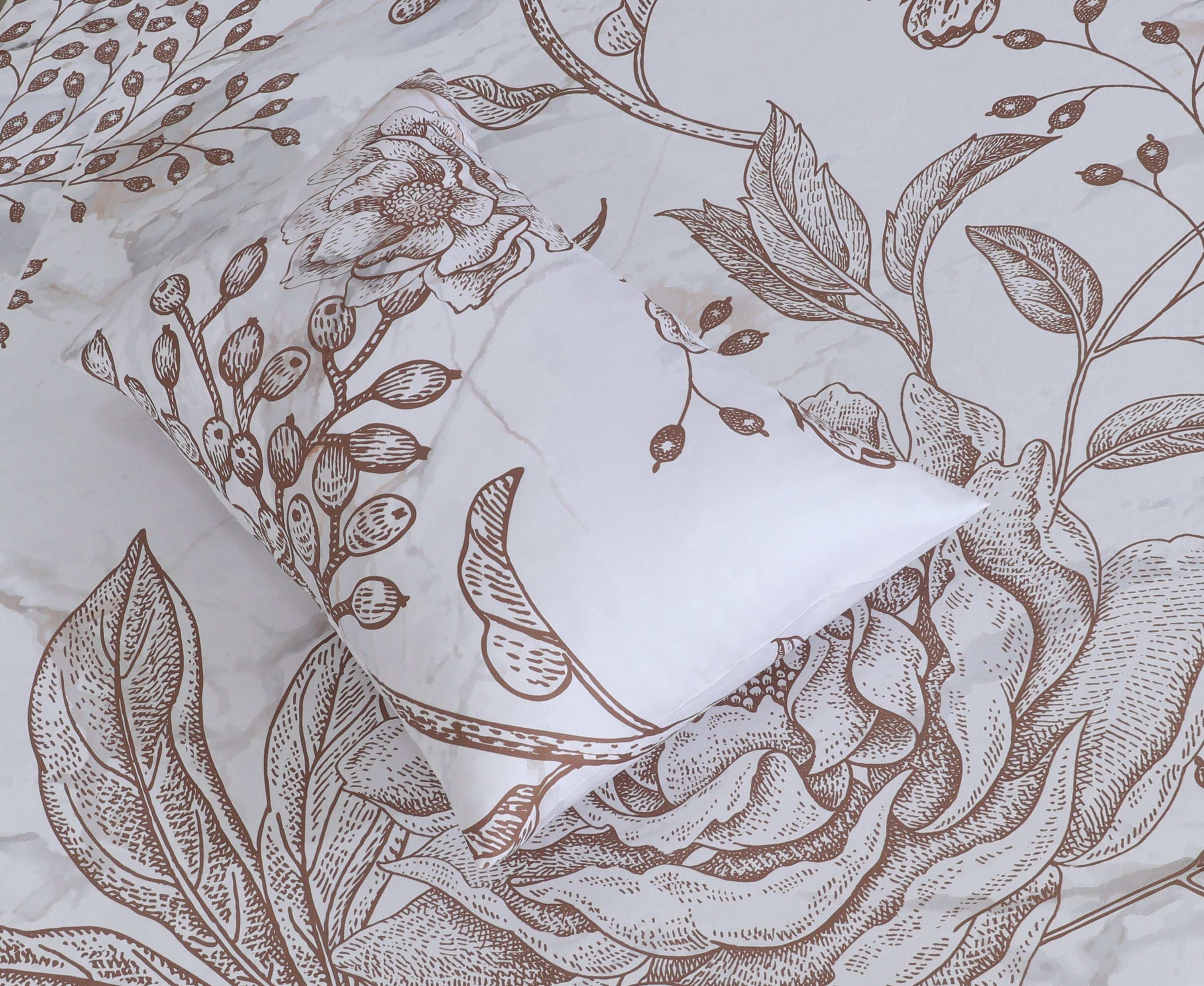 Fitted Double Bed Sheet DS# 279