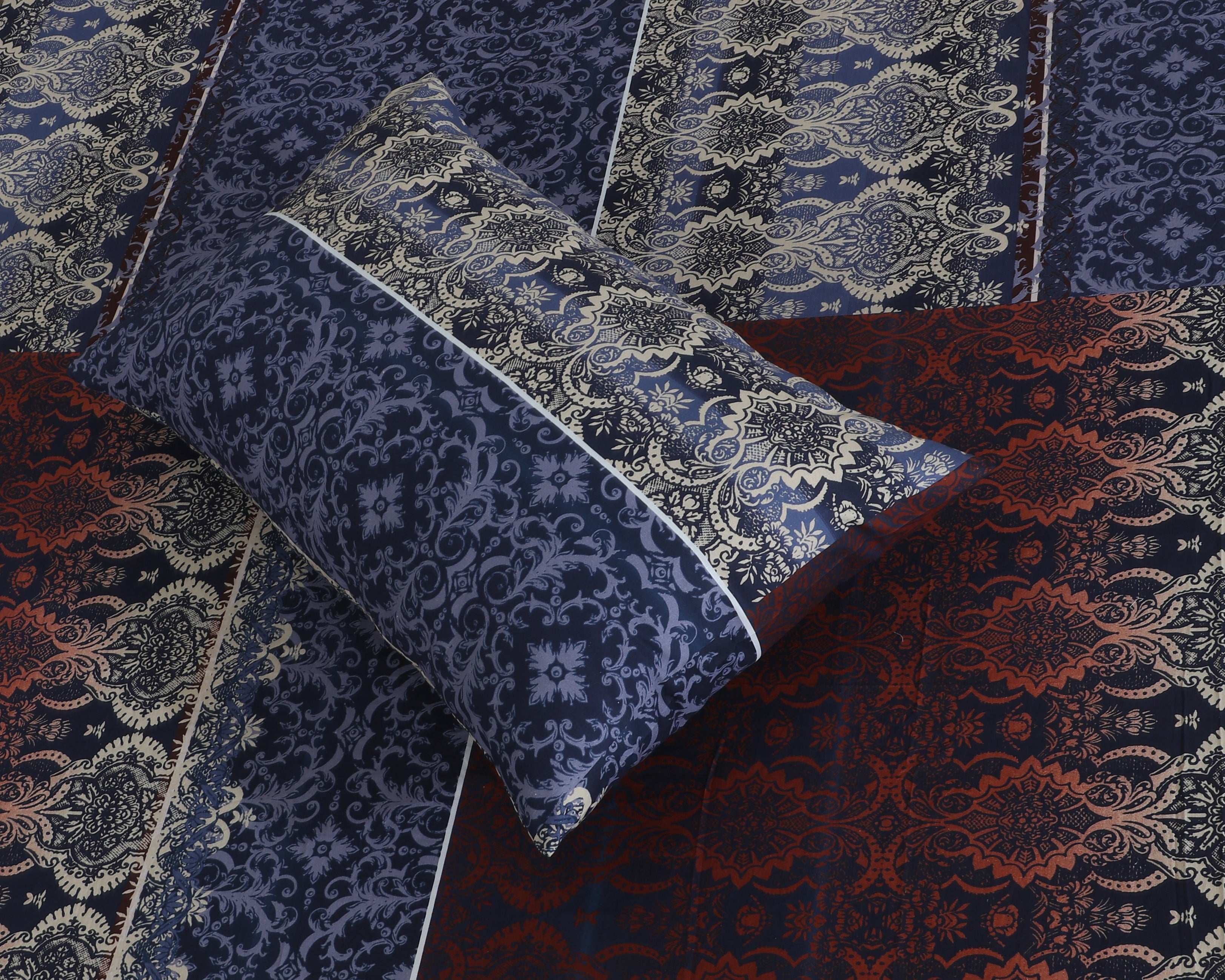 Fitted Double Bed Sheet DS# 284