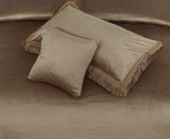 Heavy Velvet & Leather Bed Sheet Set – 4 Pcs Design Code 562
