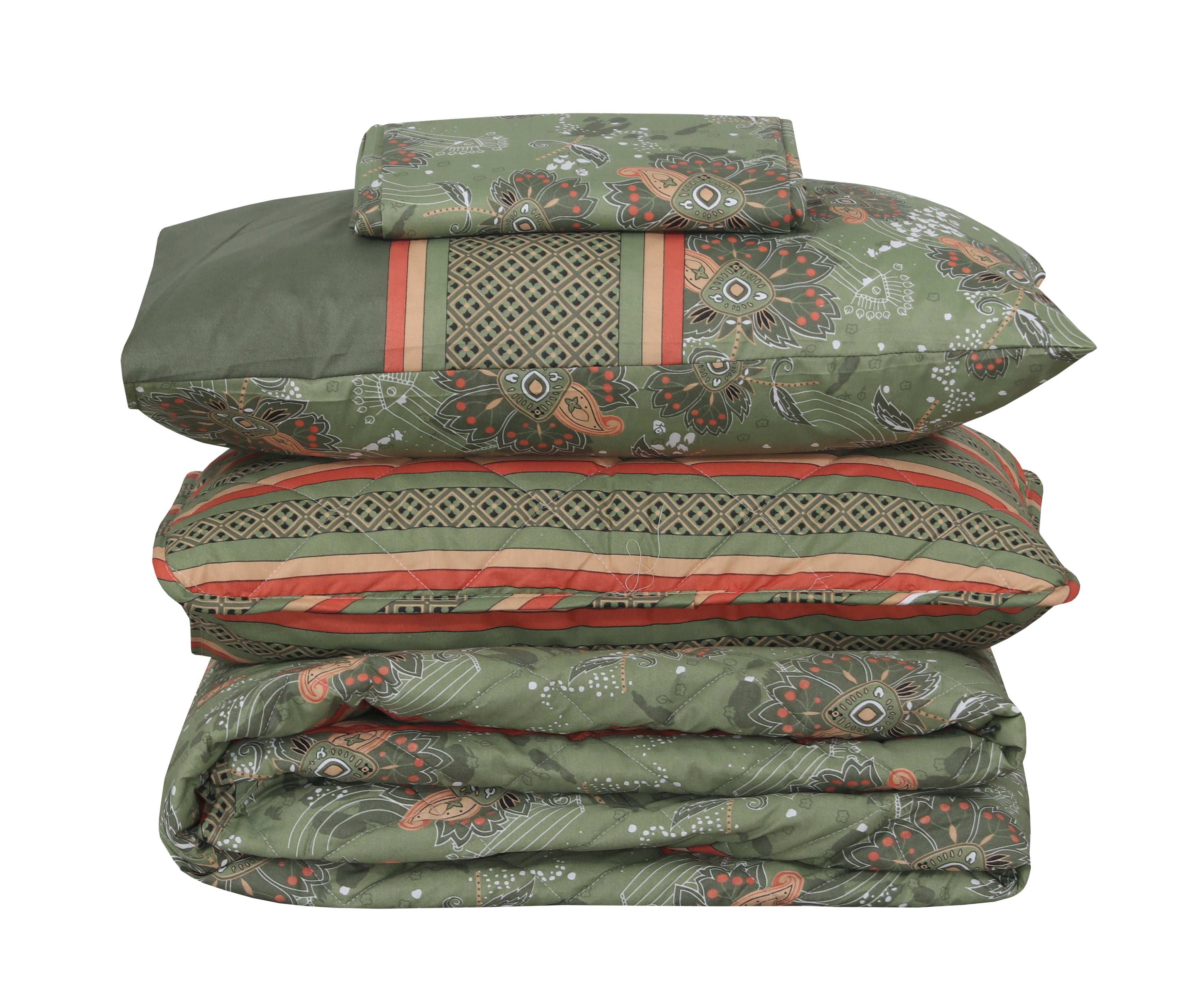Quilted Comforter Set 6 Pcs Design 899