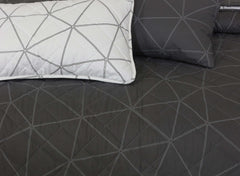 Quilted Comforter Set 6 Pcs Design 907