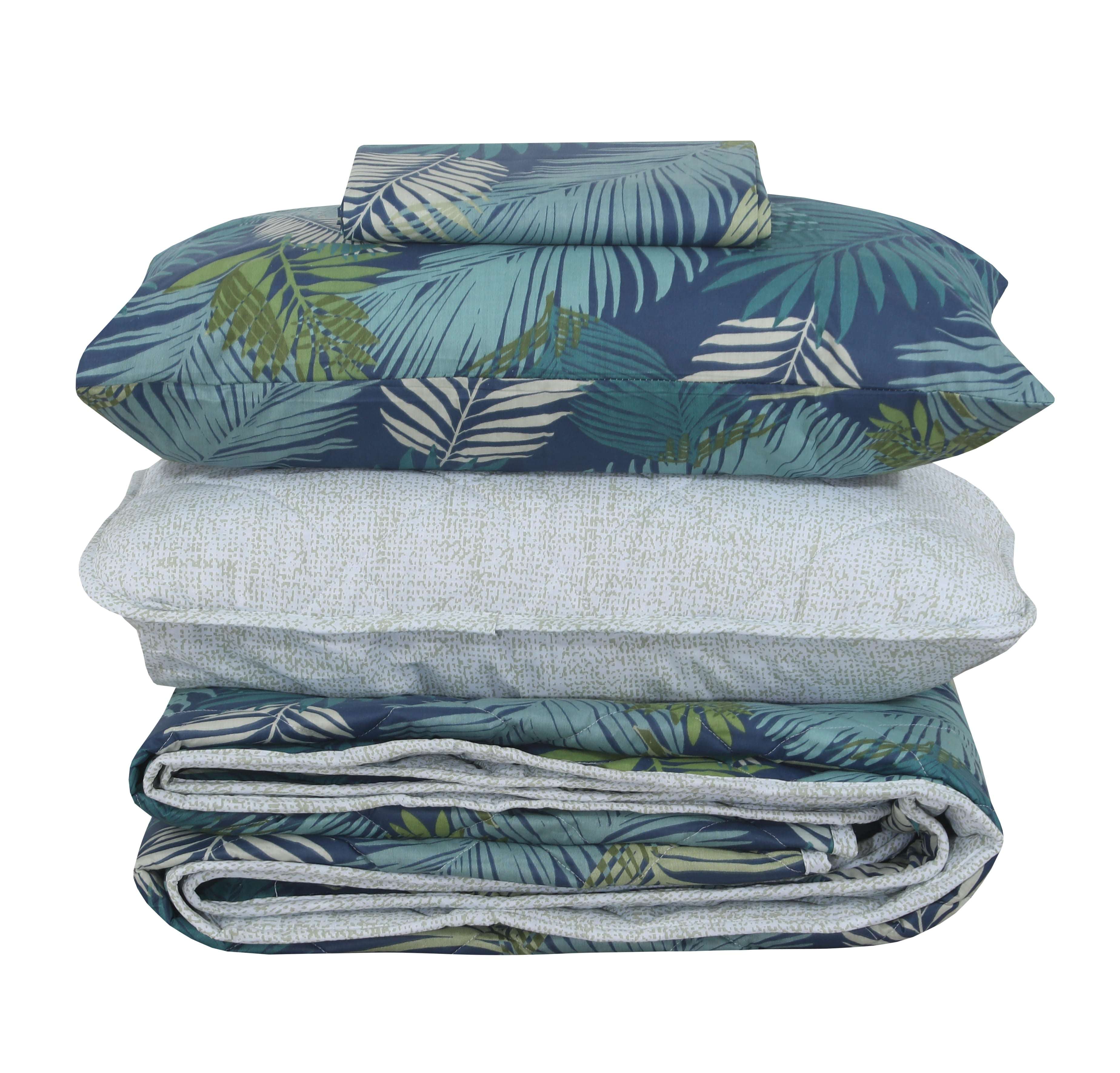 Quilted Comforter Set 6 Pcs Design 979