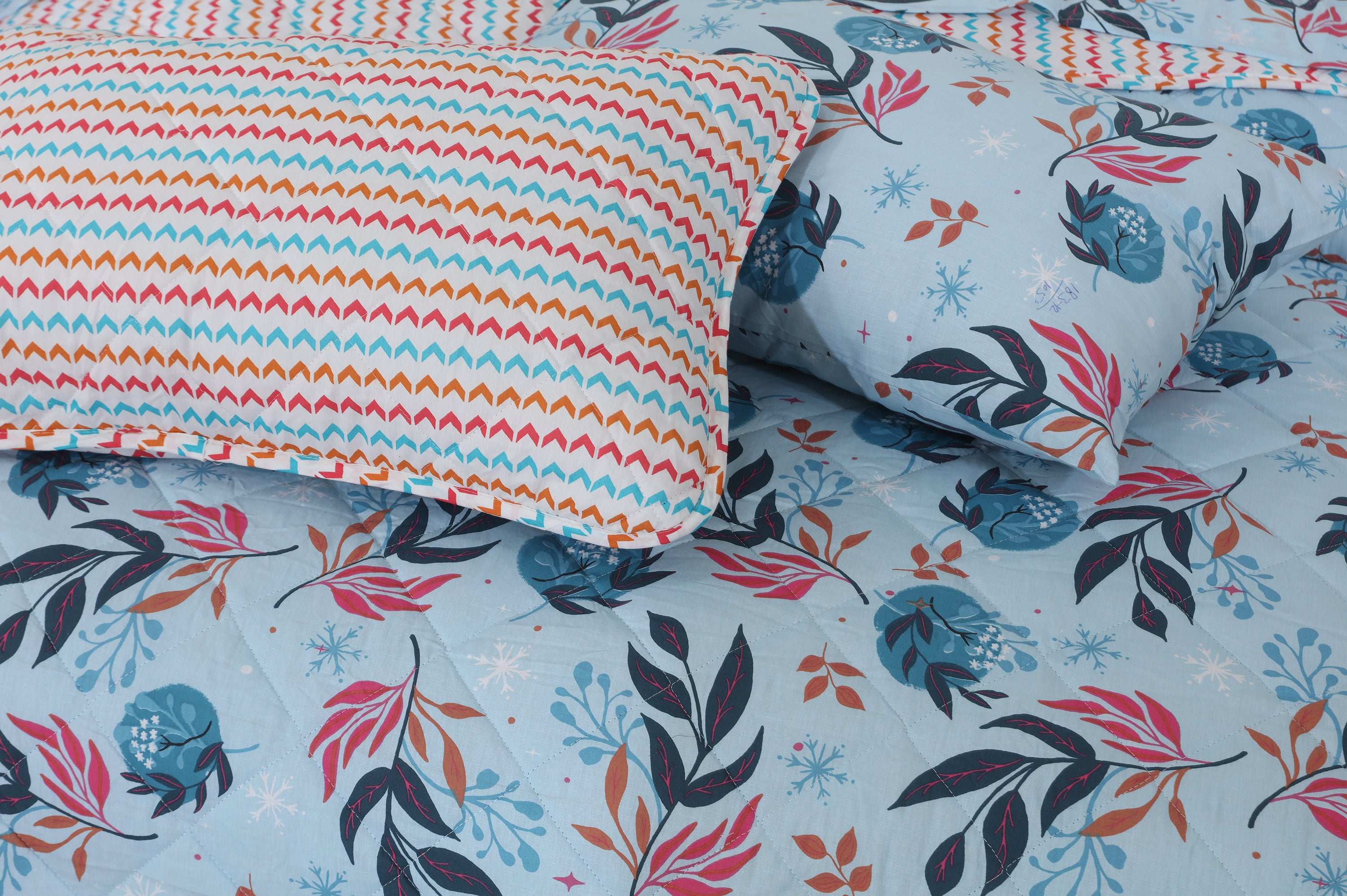 Quilted Comforter Set 6 Pcs Design 922