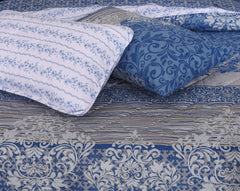 Quilted Comforter Set 6 Pcs Design 830