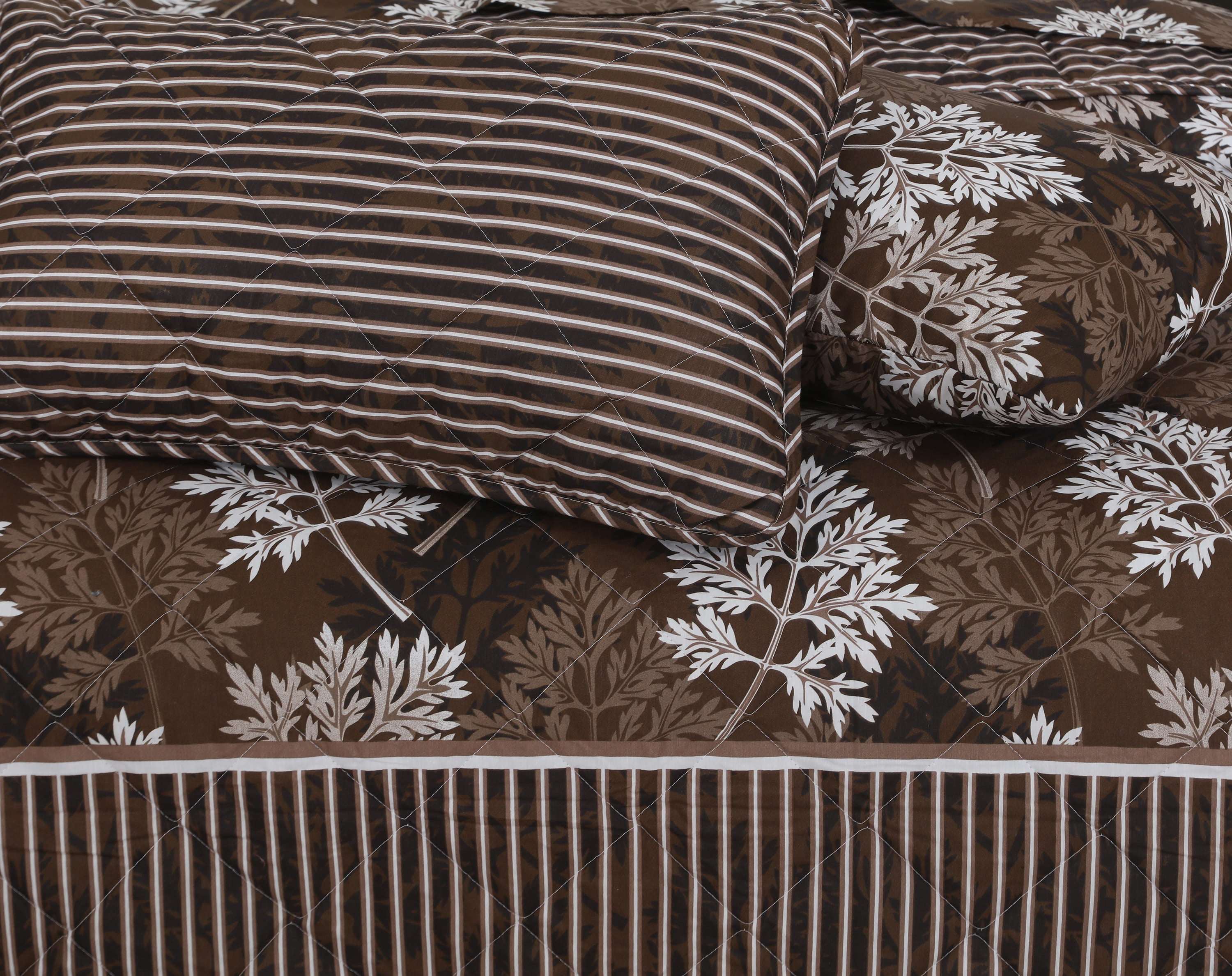 Quilted Comforter Set 6 Pcs Design 994