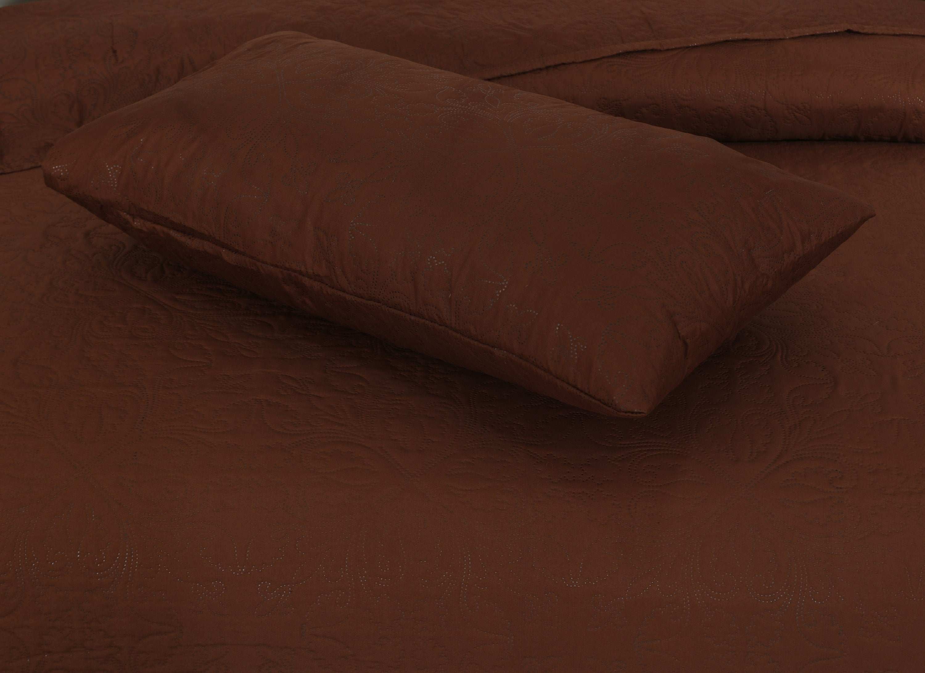 Ultrasonic Quilted Bedspread 3 PCS Design # 118