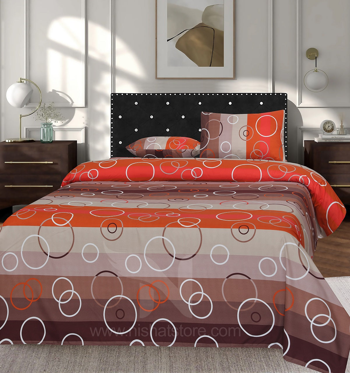 Double Bed Sheet Design NC-M 3859