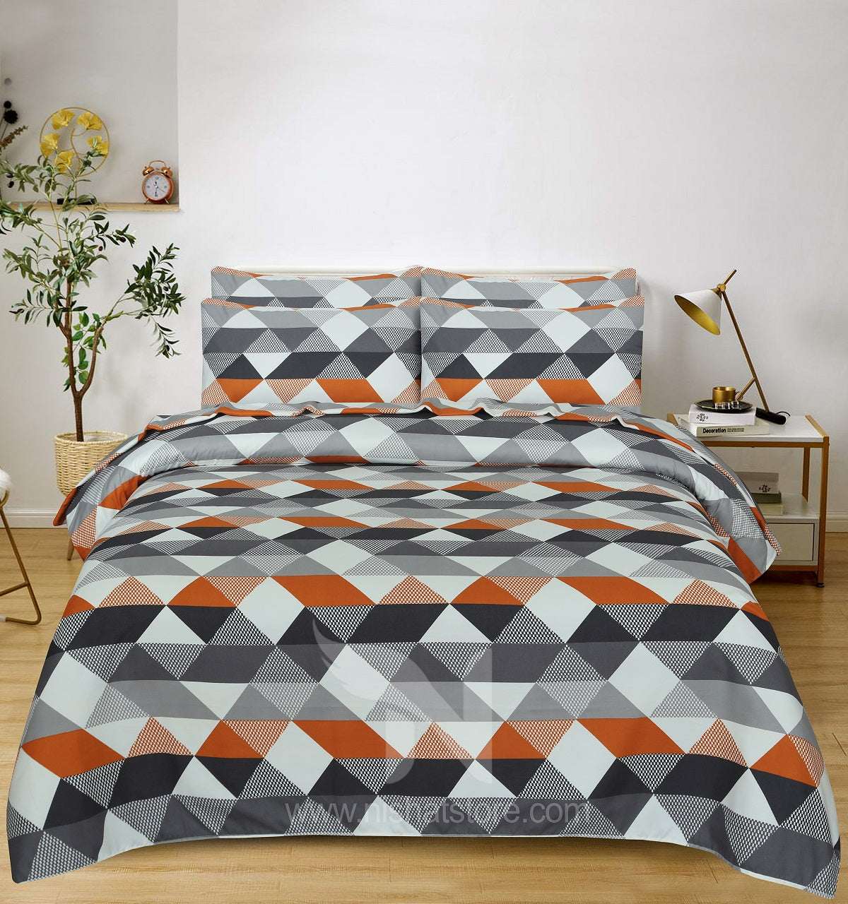 Floral  Quilt Cover 6 Pcs Design #220