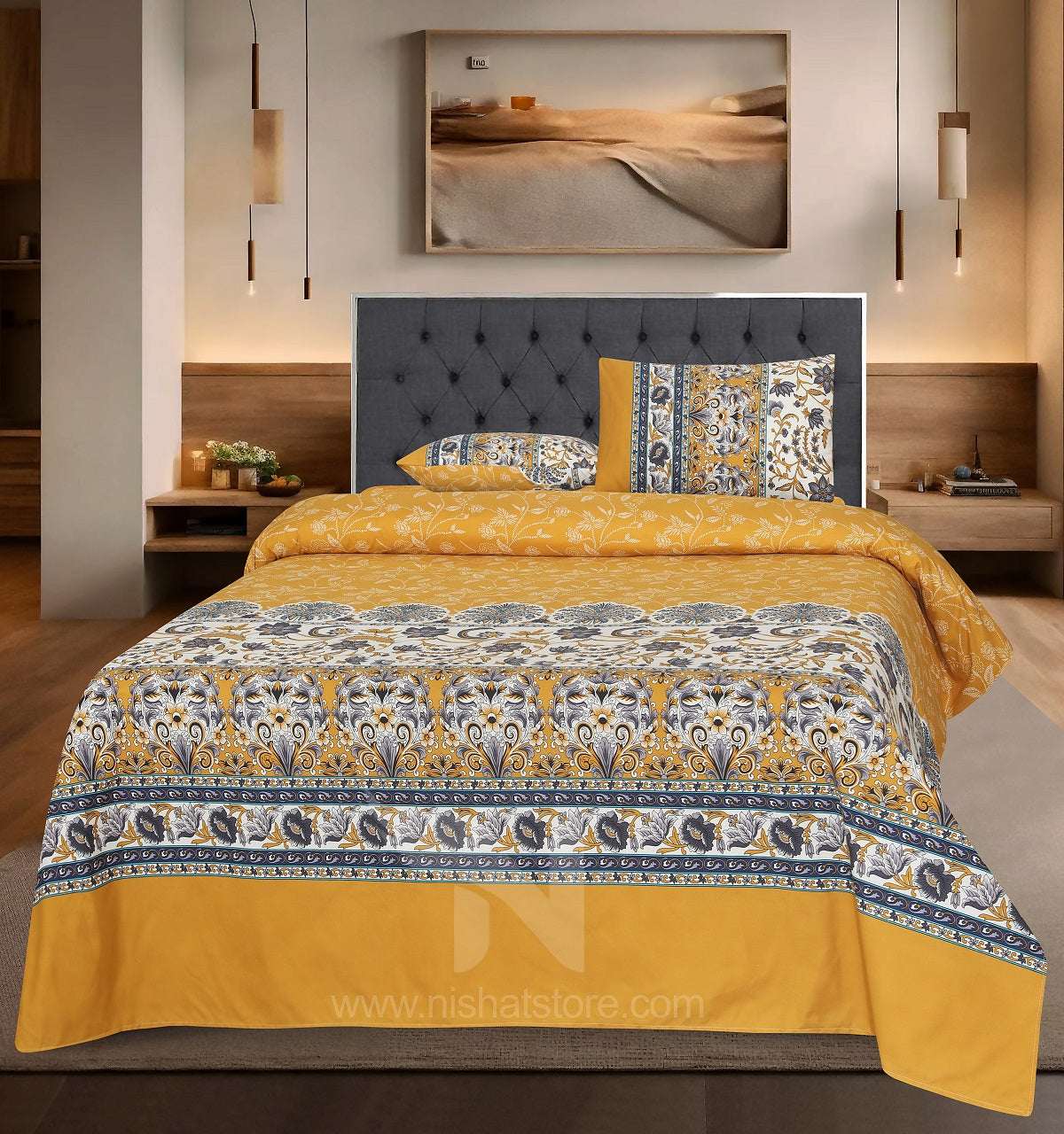 Double Bed Sheet Design NC-C 7173