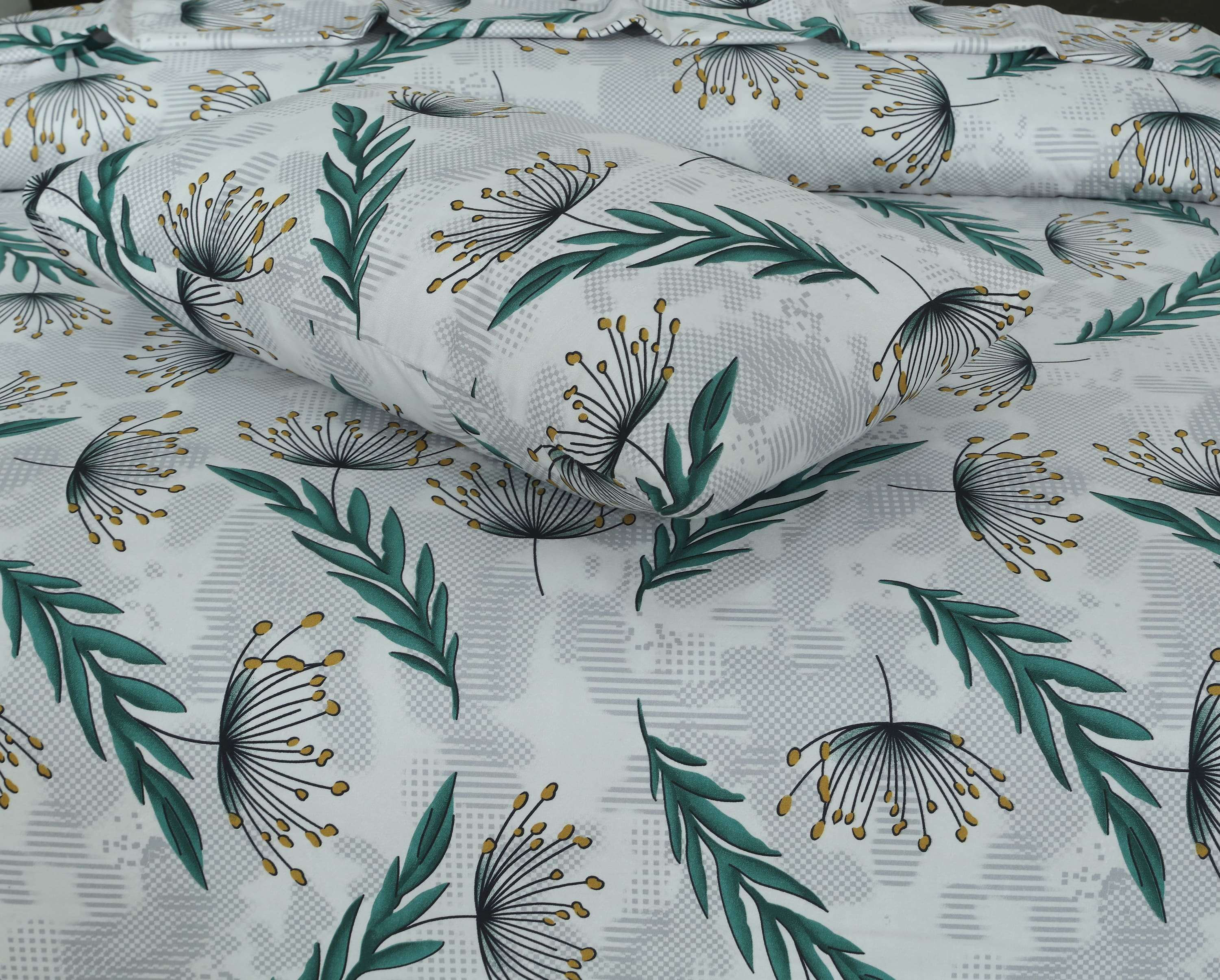 Floral  Quilt Cover 6 Pcs Design #211
