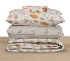 Quilted Comforter Set 6 Pcs Design 978