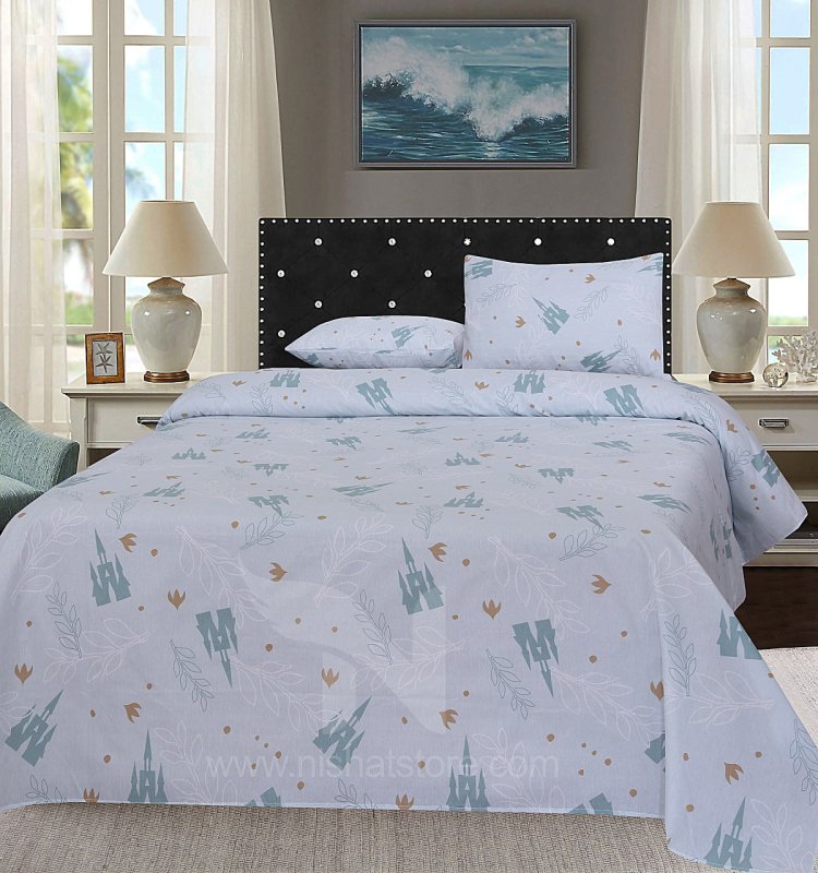 Double Bed Sheet Design NC - C 3646 - Nishat Creative Store