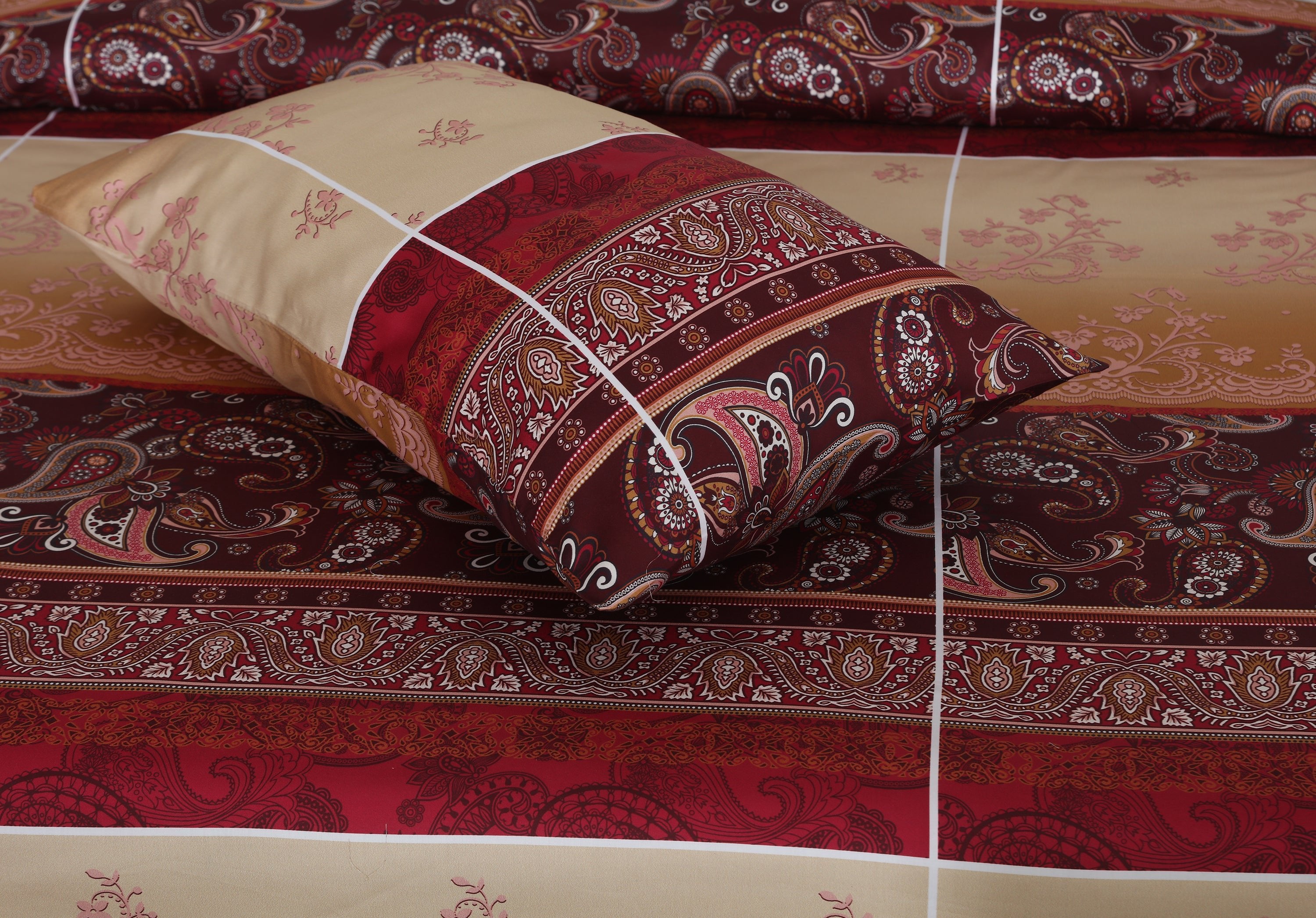 Double Bed Sheet Design NC - S 3843 - Nishat Creative Store