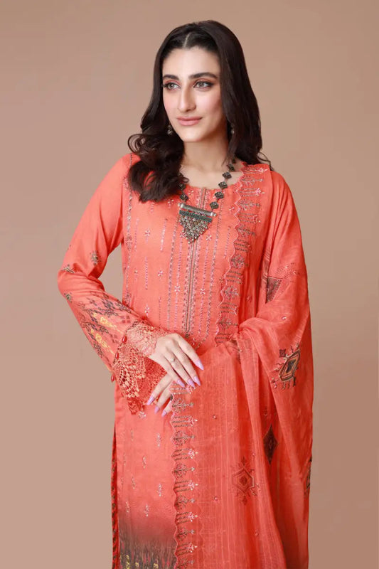 Embroidered Lawn MI KRA Vol 07 - 23 D#10 - Nishat Creative Store