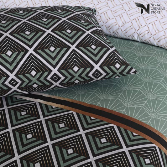 Single Bed Sheet Design 221 - Nishat Creative Store