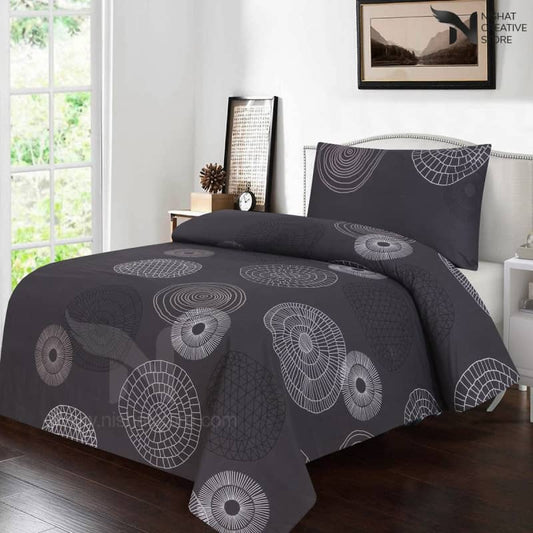 Single Bed Sheet Design 374 - Nishat Creative Store