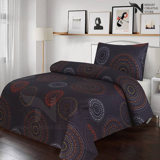 Single Bed Sheet Design 466 - Nishat Creative Store