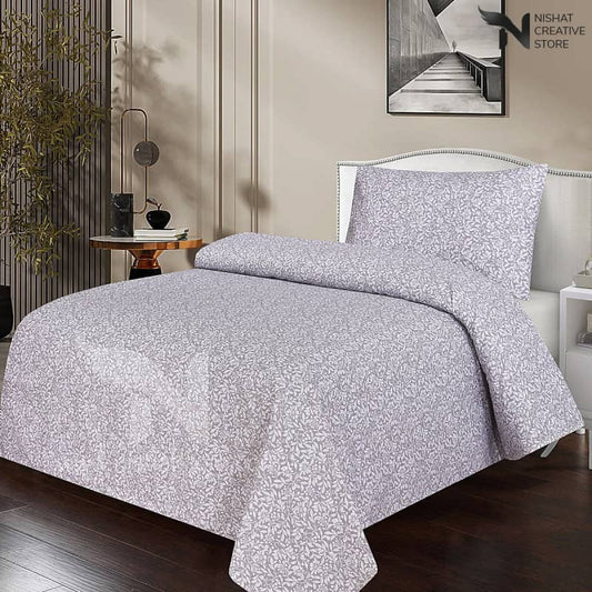 Single Bed Sheet Design 528 - Nishat Creative Store