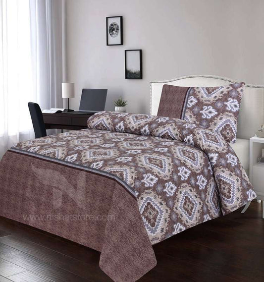 Single Bed Sheet Design 581 - Nishat Creative Store