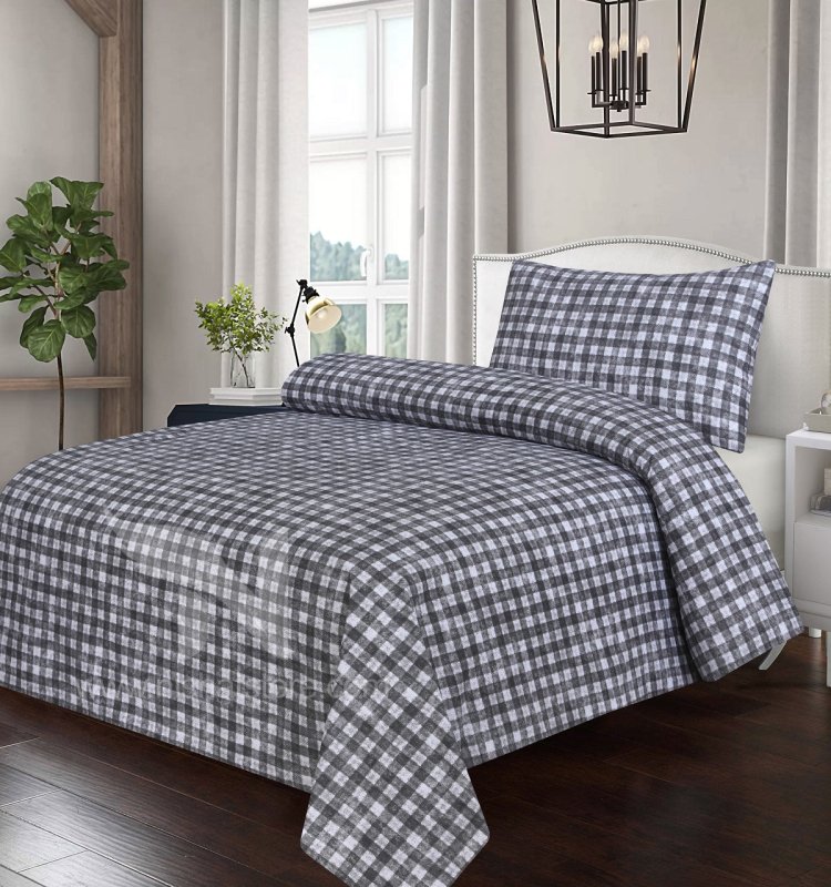 Single Bed Sheet Design 583 - Nishat Creative Store