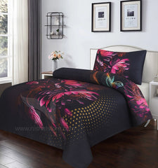 Single Bed Sheet Design 593 - Nishat Creative Store