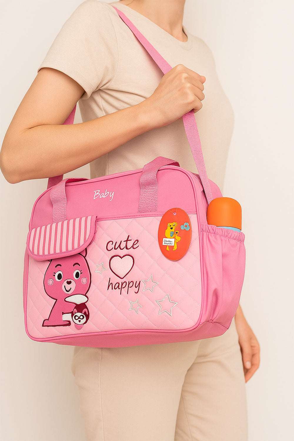 Teddy Bear Mother Travel  Bag