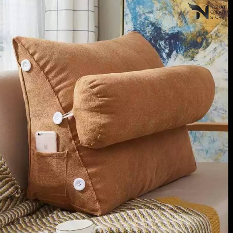 Triangular Cushion / Pillow D# 7 - Nishat Creative Store